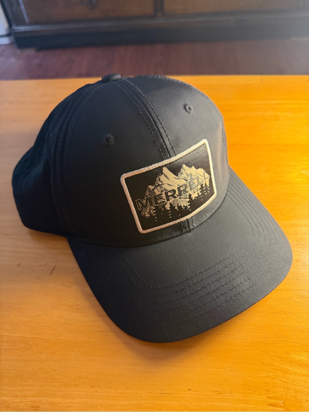 Merrell Waterproof Running Adjustable Snackback Rockies Lightweight Patch Hat